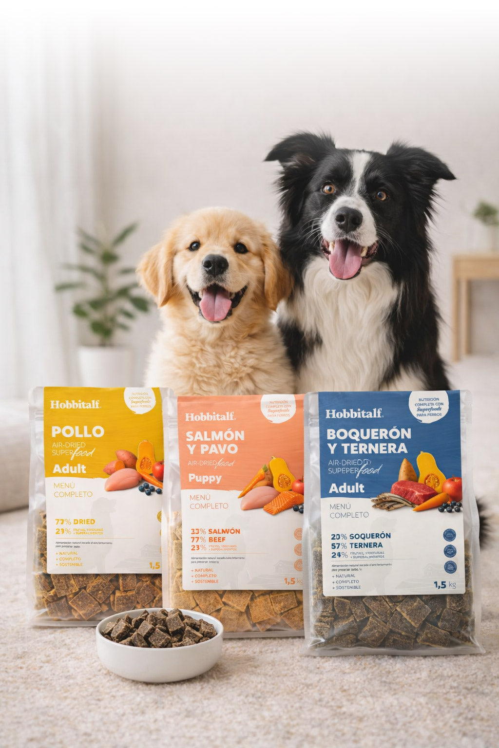 Beneficios del Air-Dried para Perros y Gatos frente a otras dietas