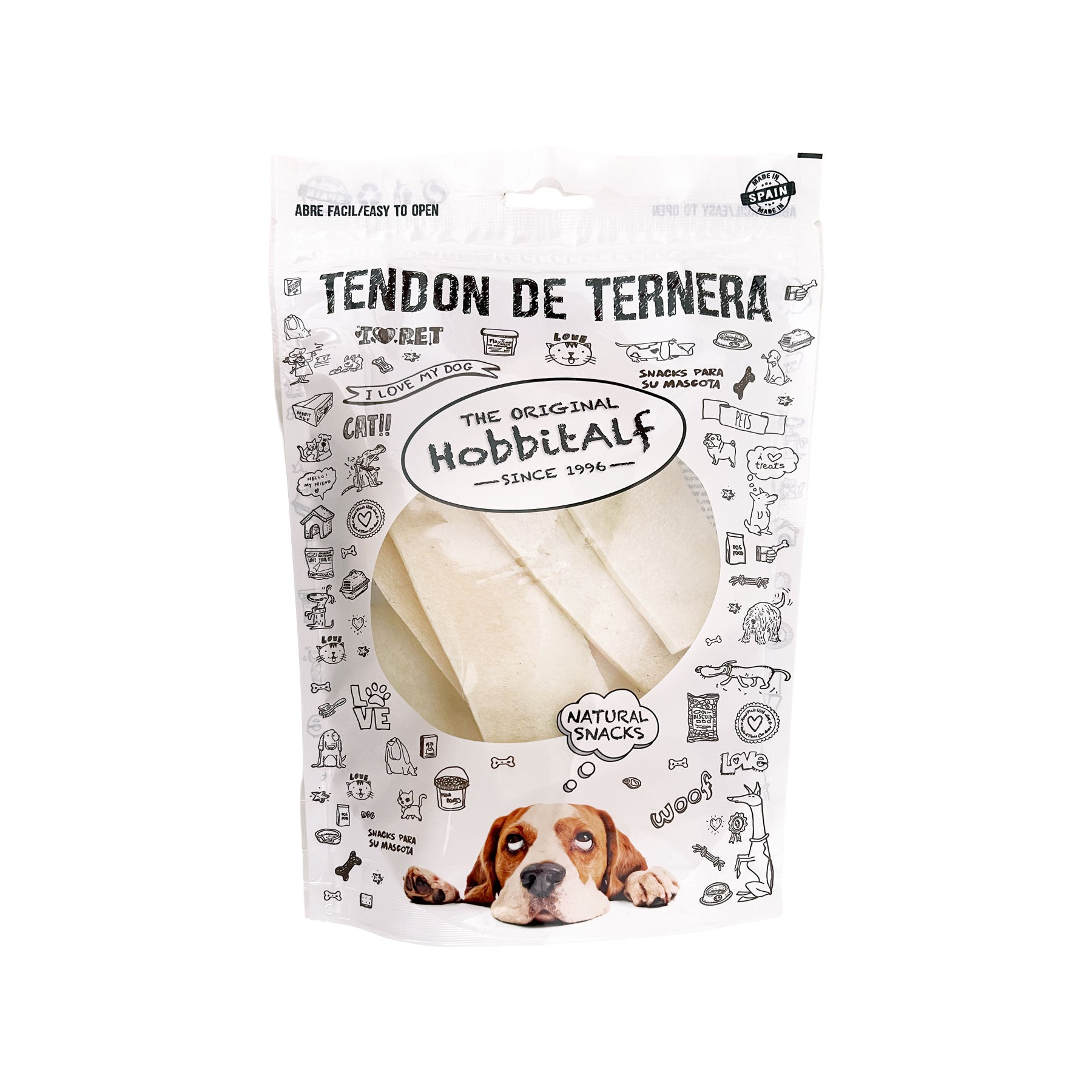 Tendón de cuero natural