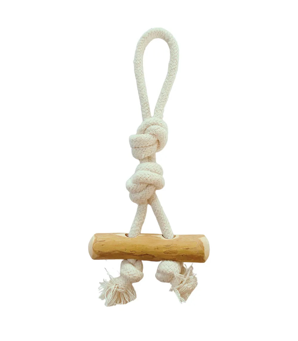 Masticable madera de café natural · Con nudos