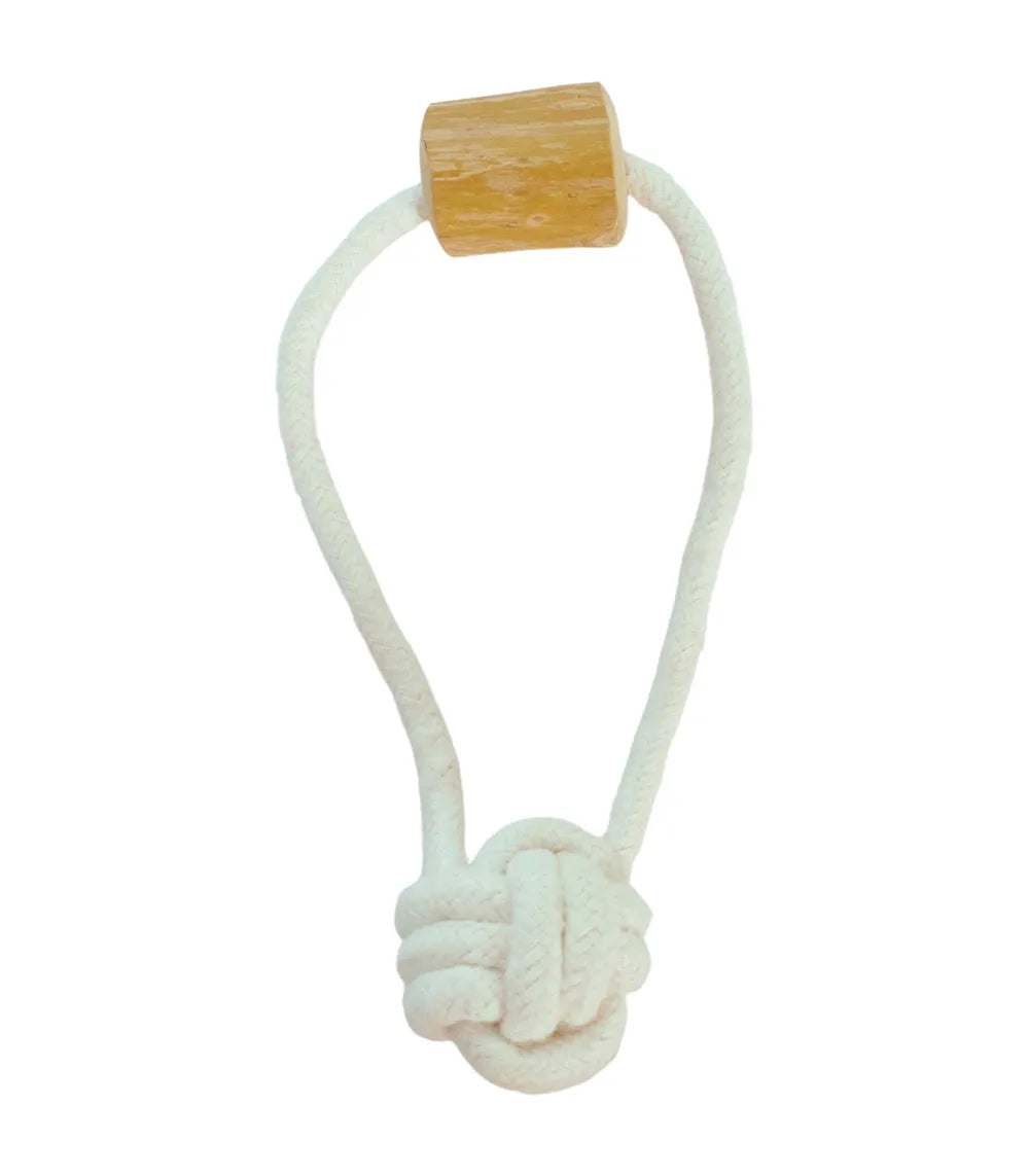 Masticable madera de café natural · Con pelota