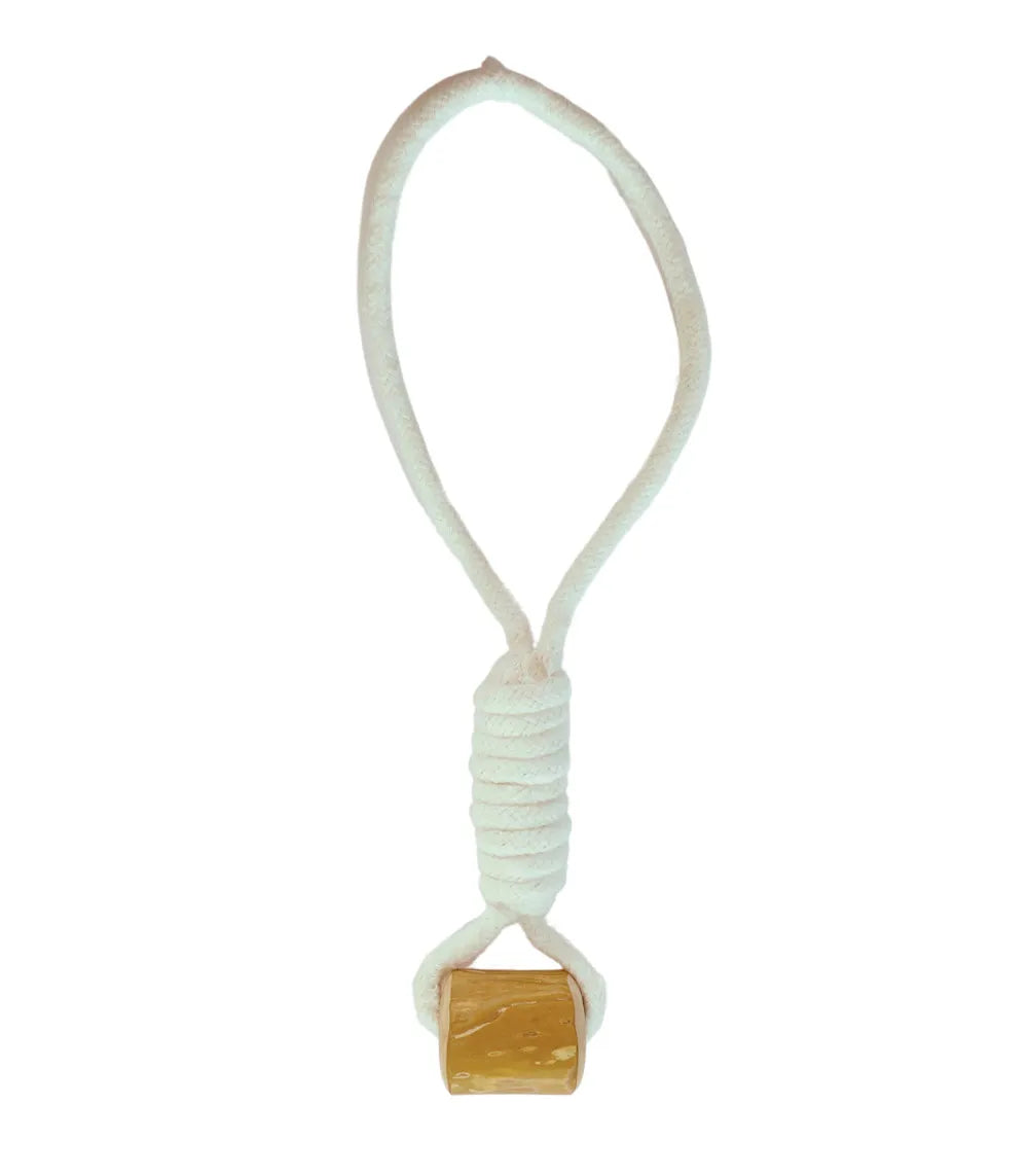 Masticable madera de café natural · Colgante con nudo