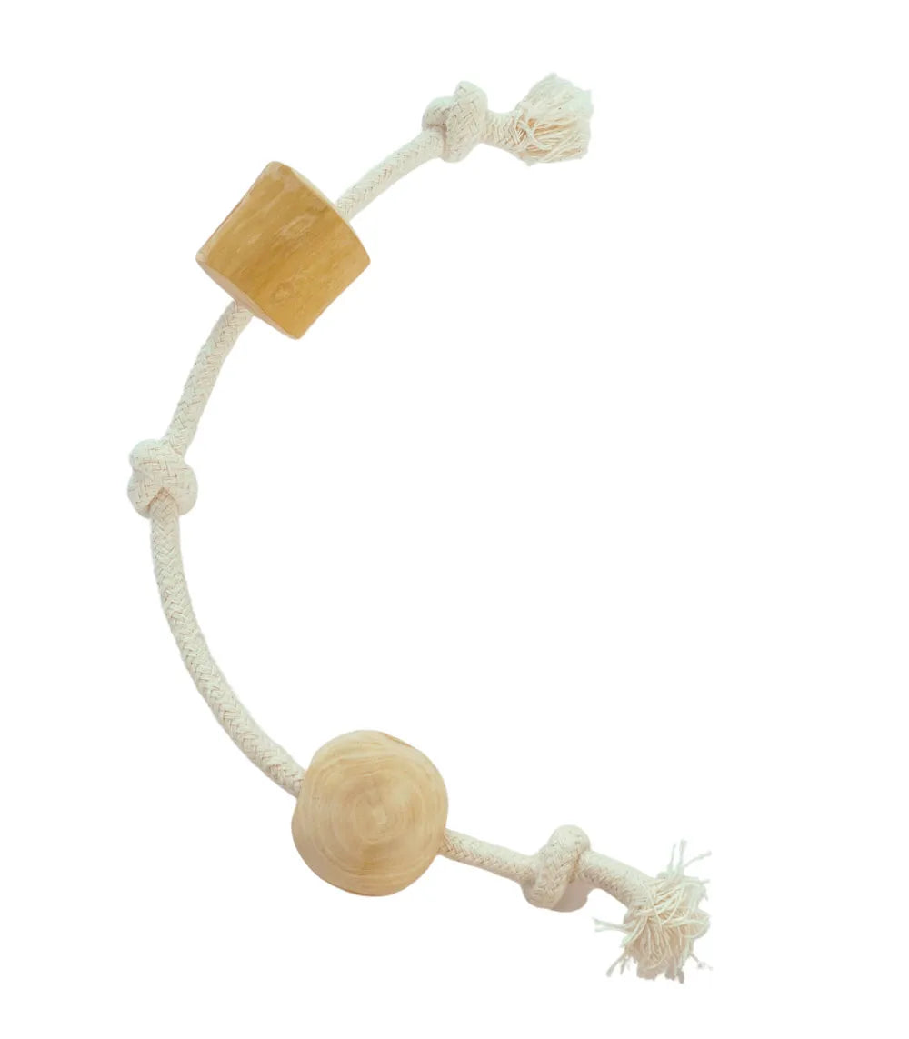 Masticable madera de café natural · Doble lanzadera