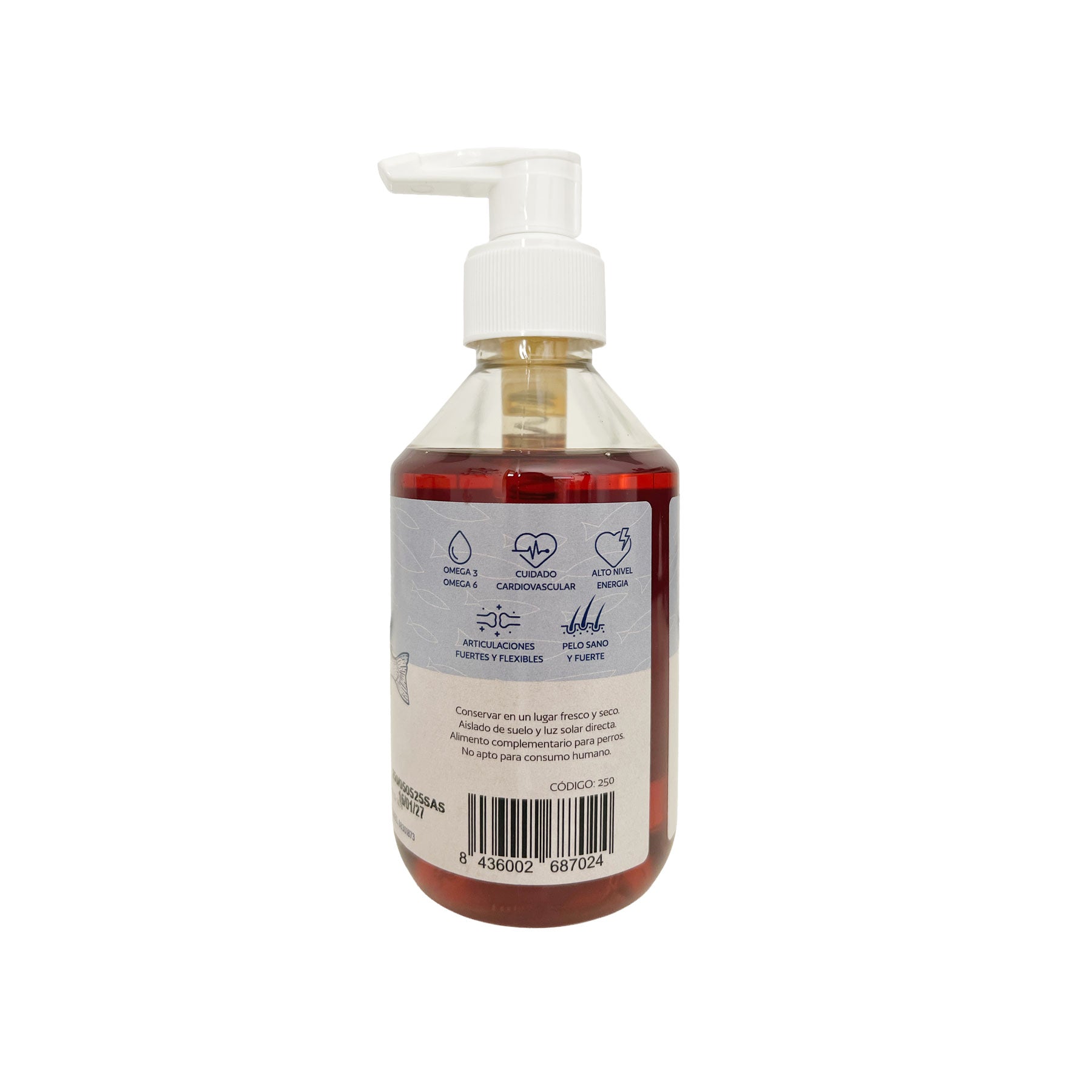 Aceite de salmón Omega 3 natural