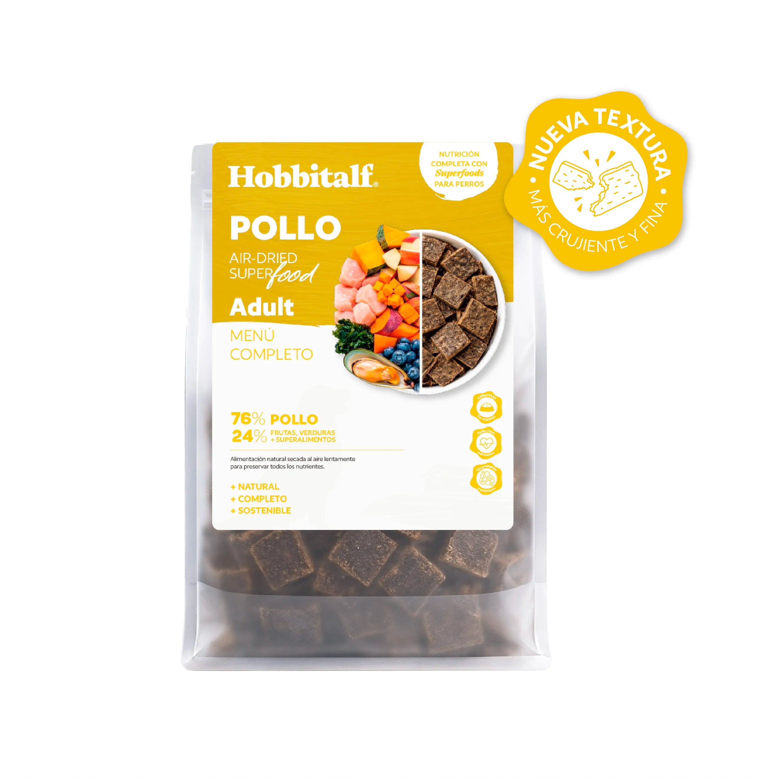 Menú Air-dried SUPERFOOD de Pollo para perros adultos y junior