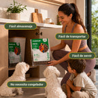 Air-dried SUPERFOOD Duck Menu for adult and junior dogs
