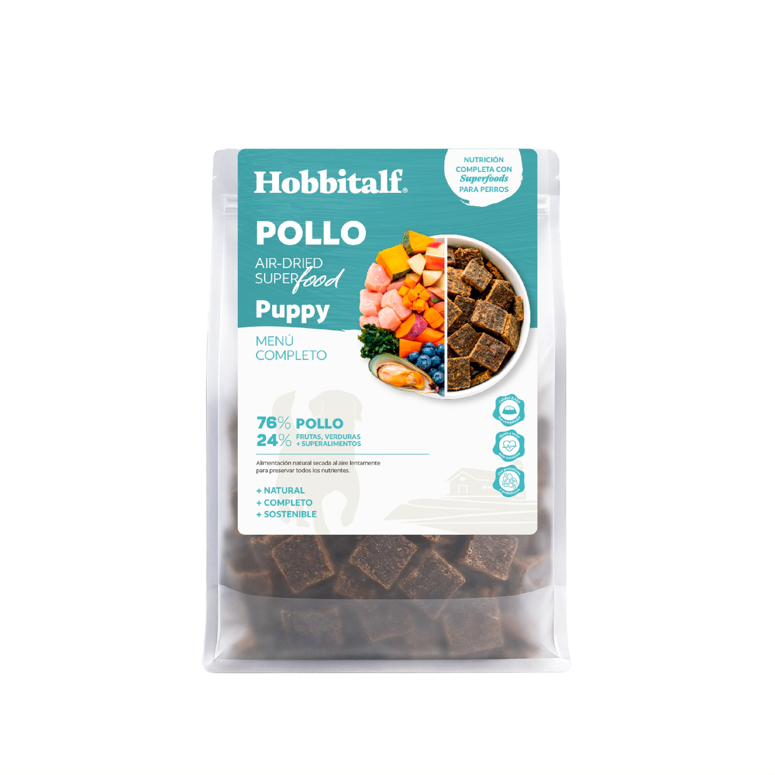 Air-dried SUPERFOOD Chicken Menu for puppies