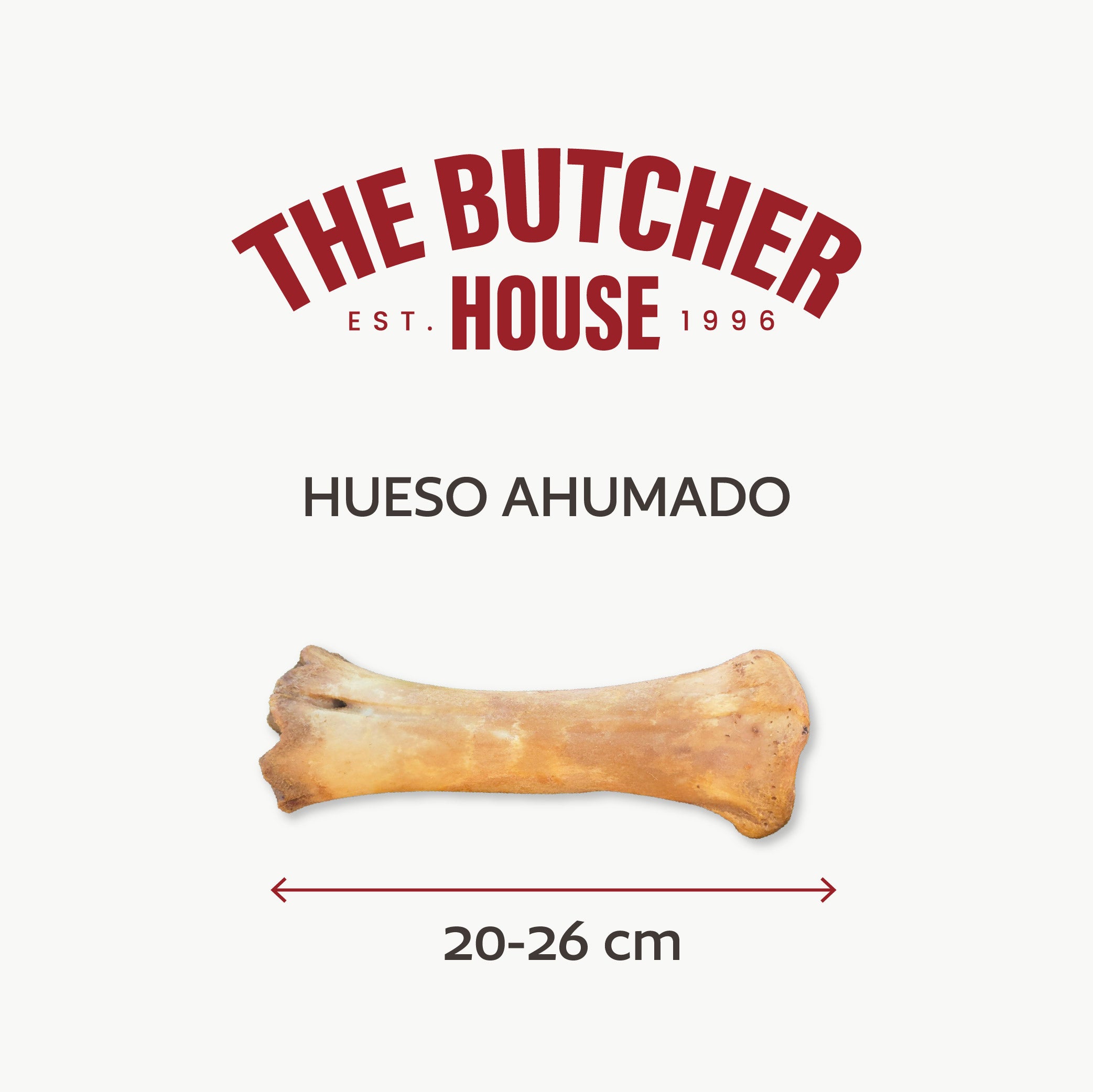 Hueso ahumado natural