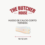 Hueso de calcio natural corto