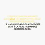 Air-dried SUPERFOOD Chicken Menu for adult and junior dogs