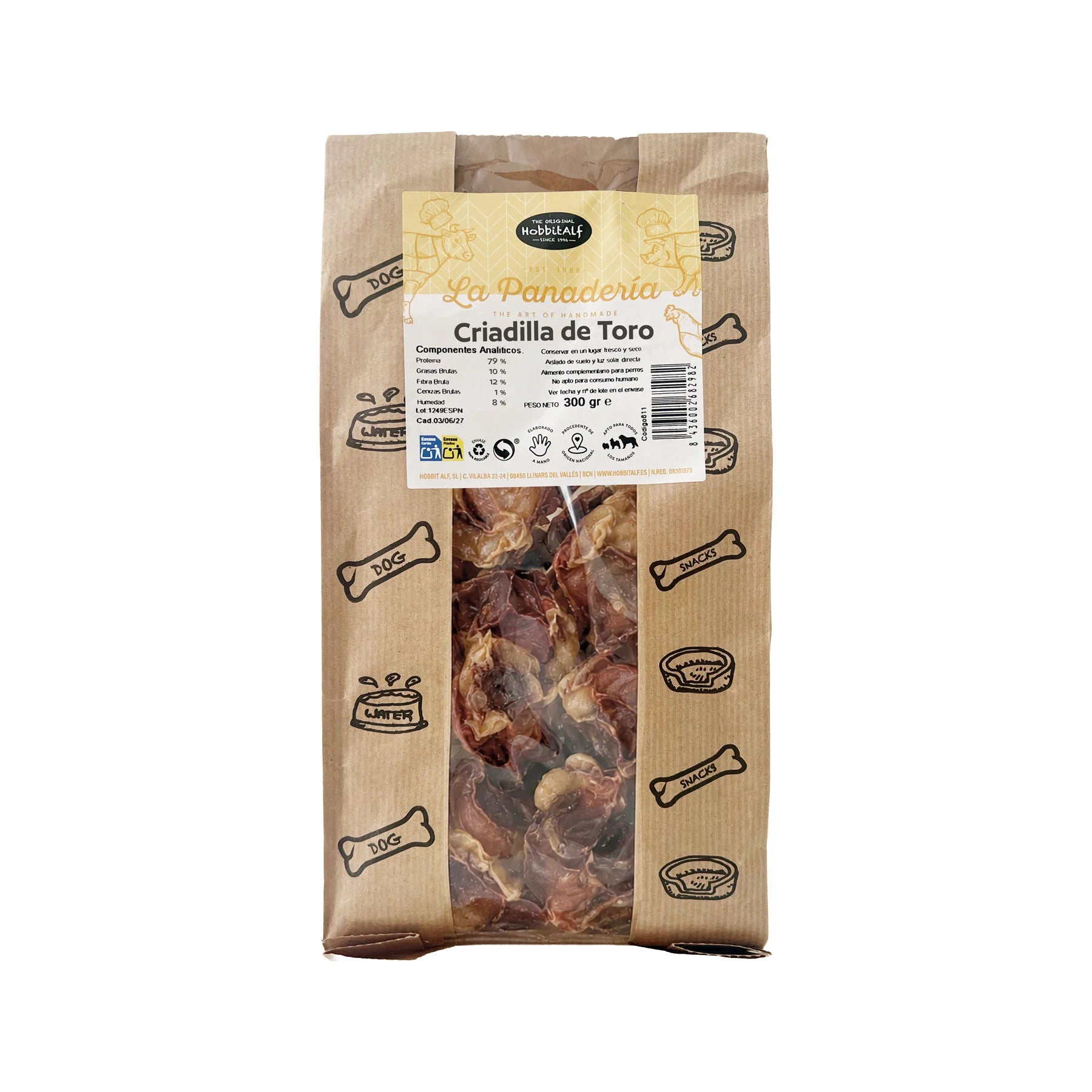 Criadilla de toro natural