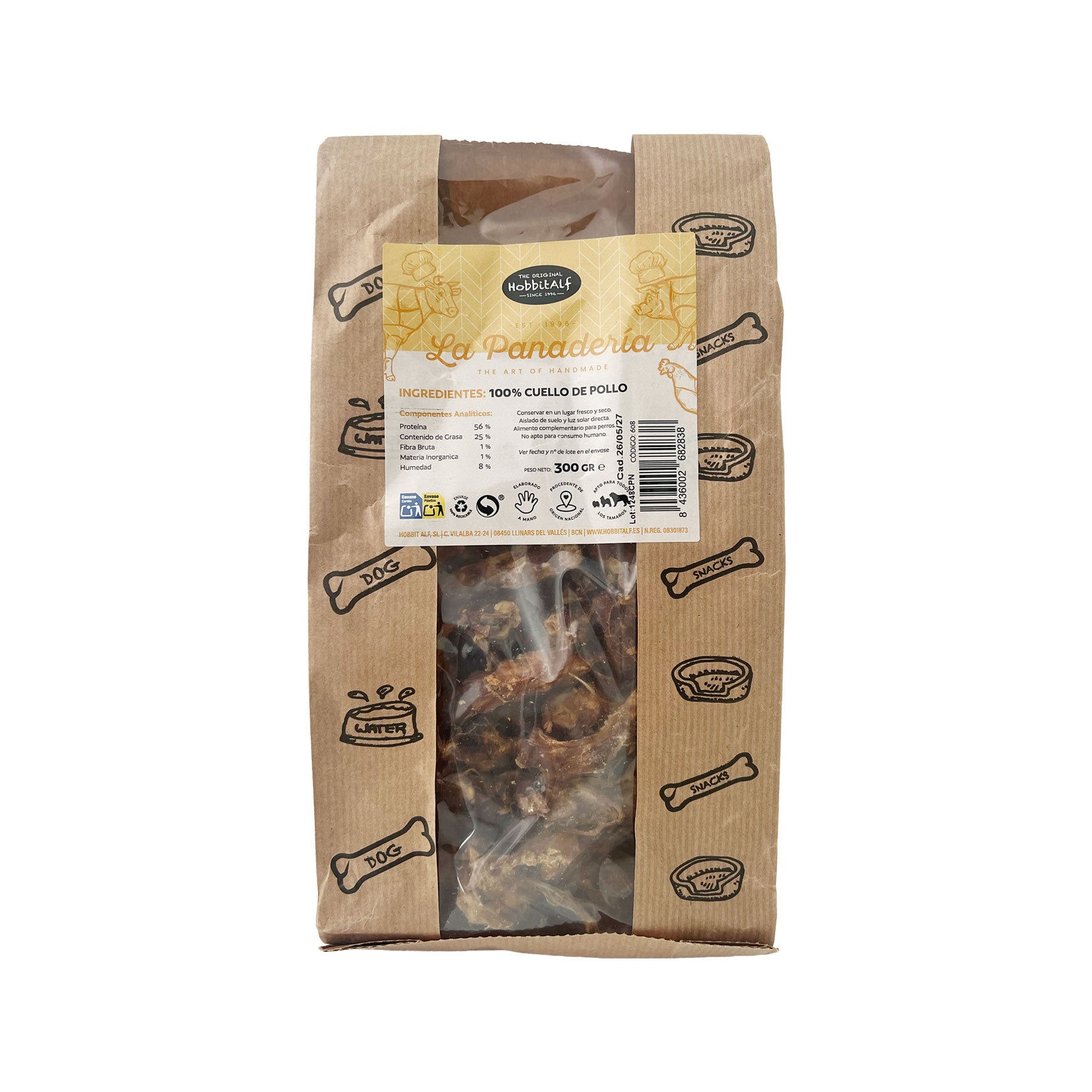 Cuellos de pollo natural