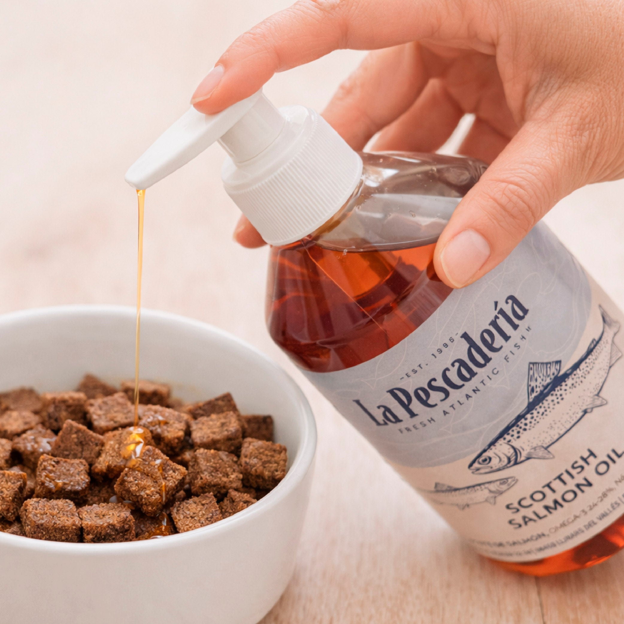 Aceite de salmón Omega 3 natural