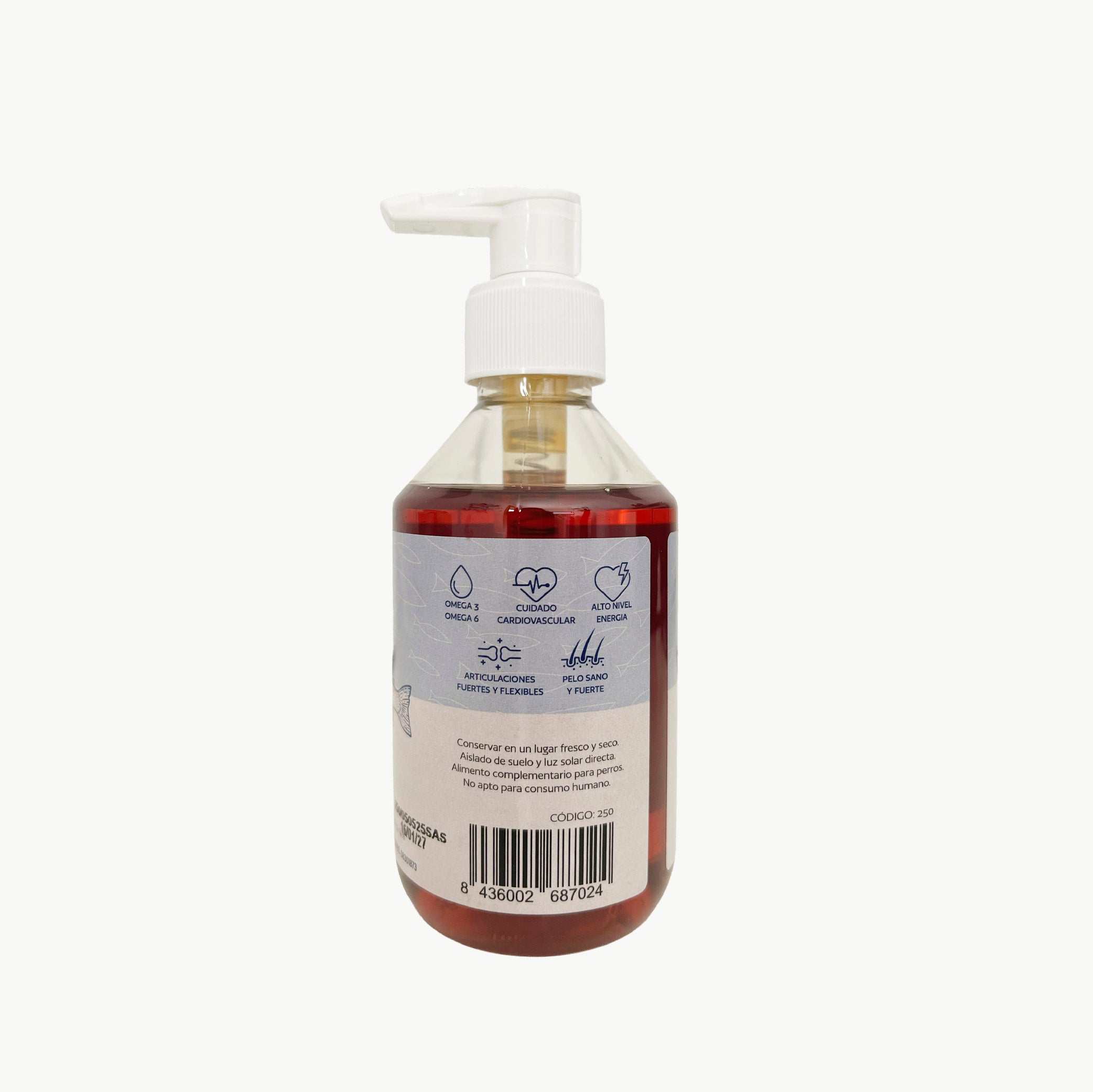 Aceite de salmón Omega 3 natural