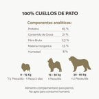 Cuellos de pato natural