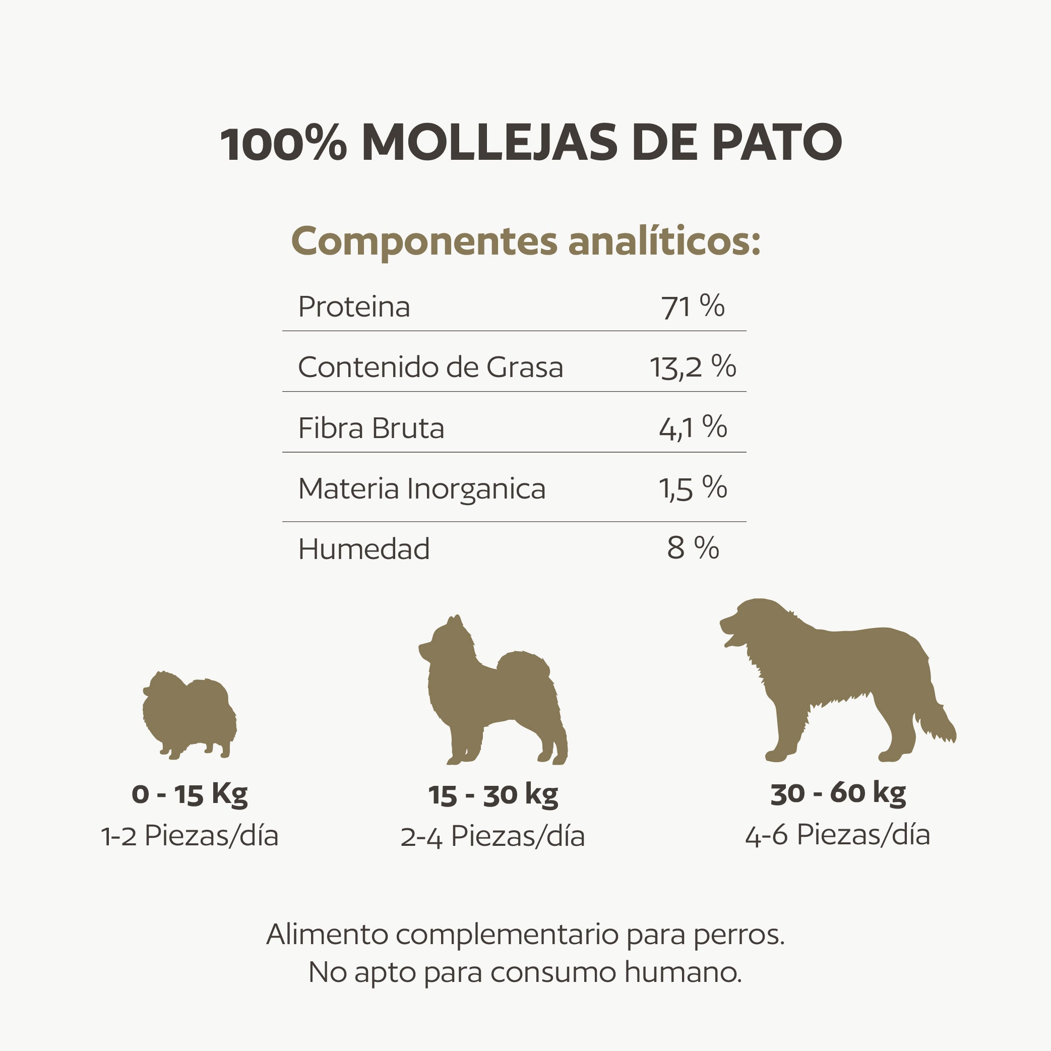 Mollejas de pato natural