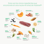 Air-dried SUPERFOOD Duck Menu for adult and junior dogs