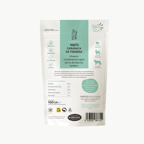 Caravaca de ternera natural