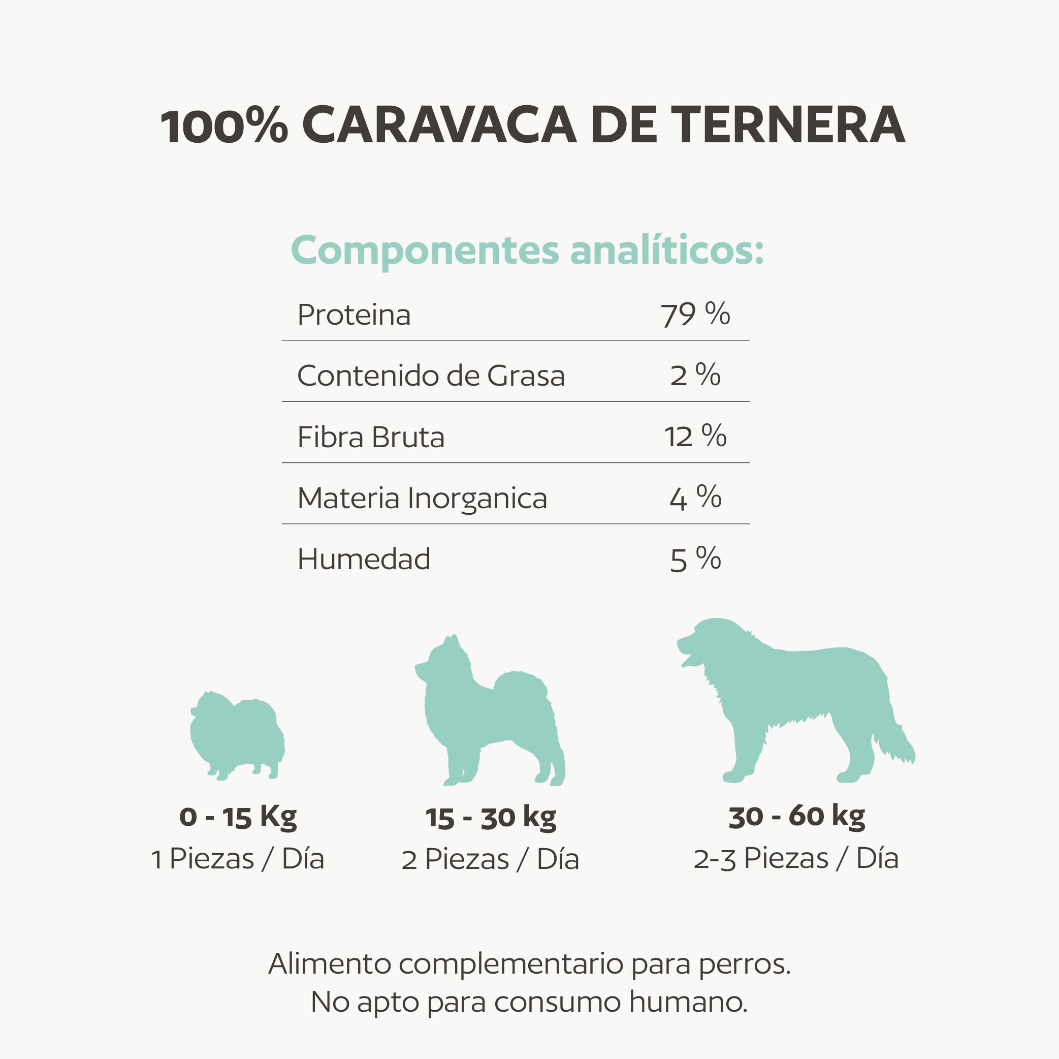 Caravaca de ternera natural