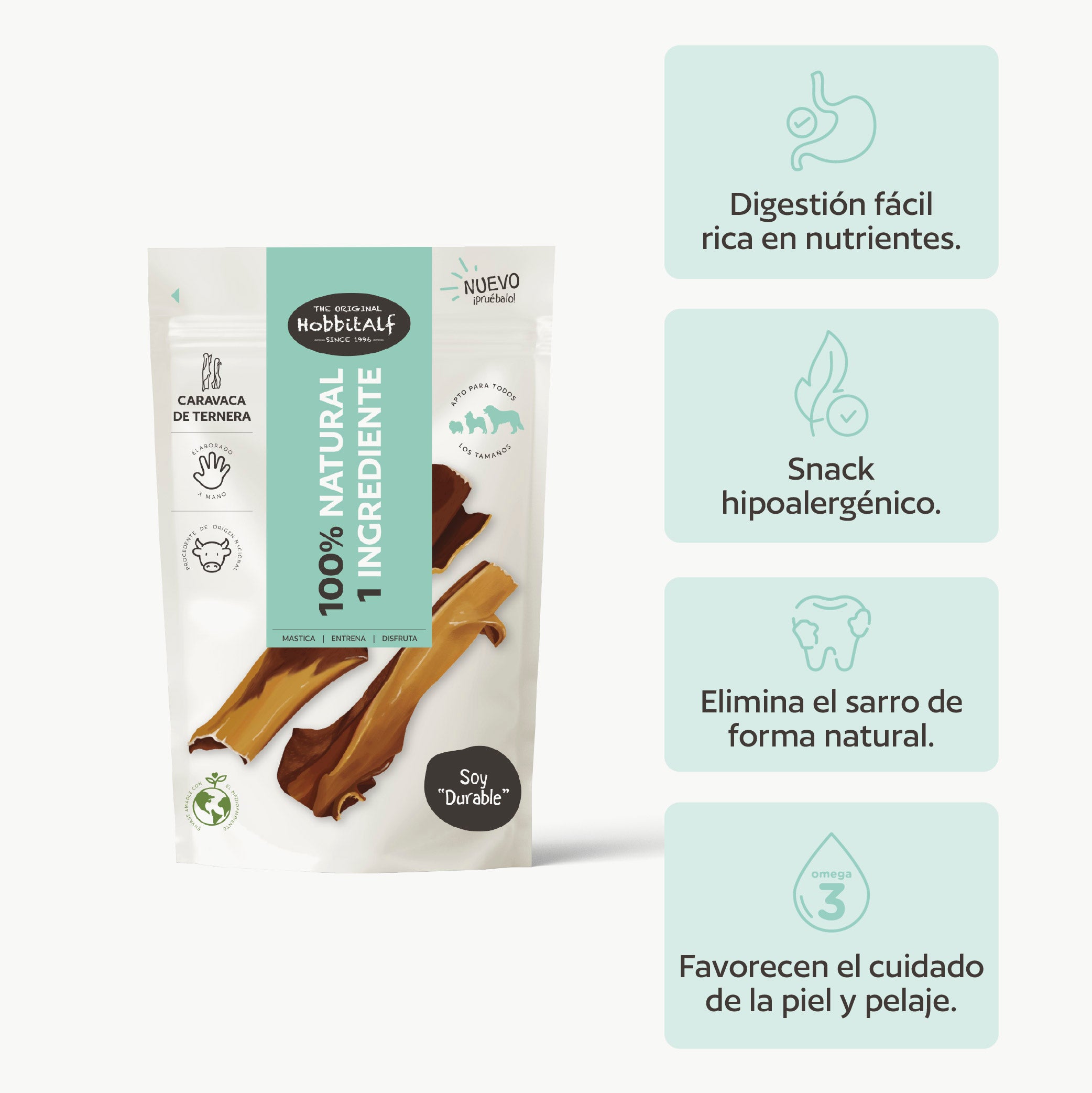 Caravaca de ternera natural