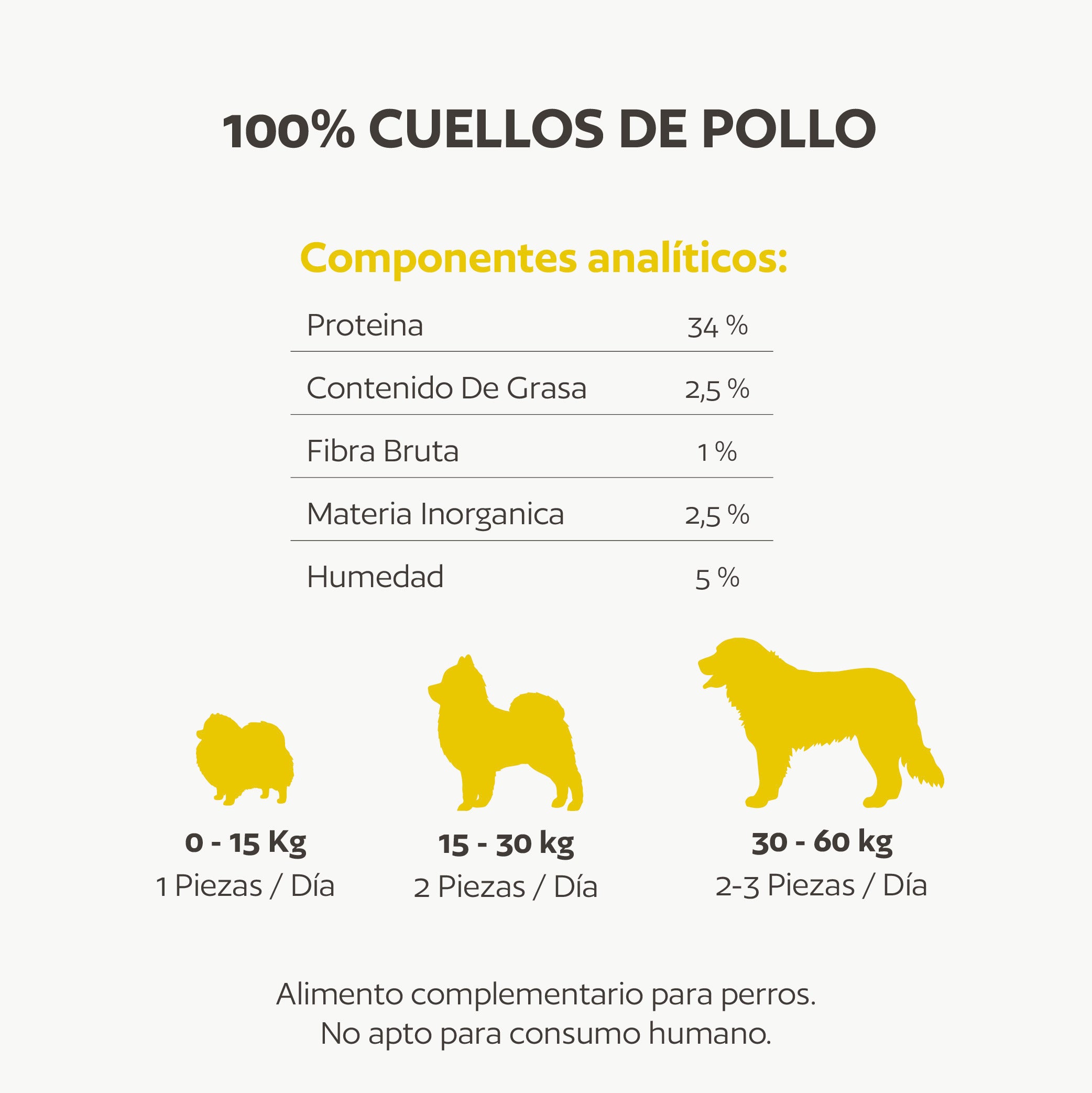 Cuellos de pollo natural