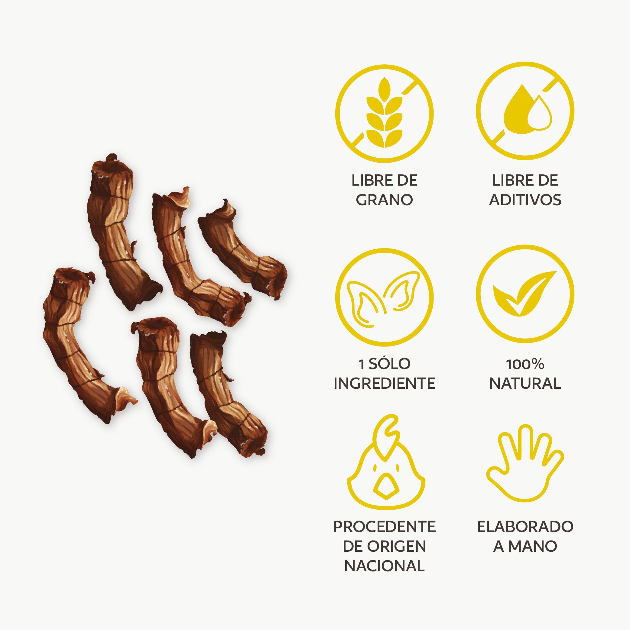 Cuellos de pollo natural