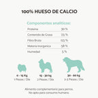 Hueso de calcio natural