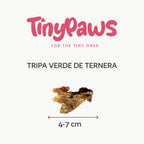 Tiras de tripa verde de ternera natural