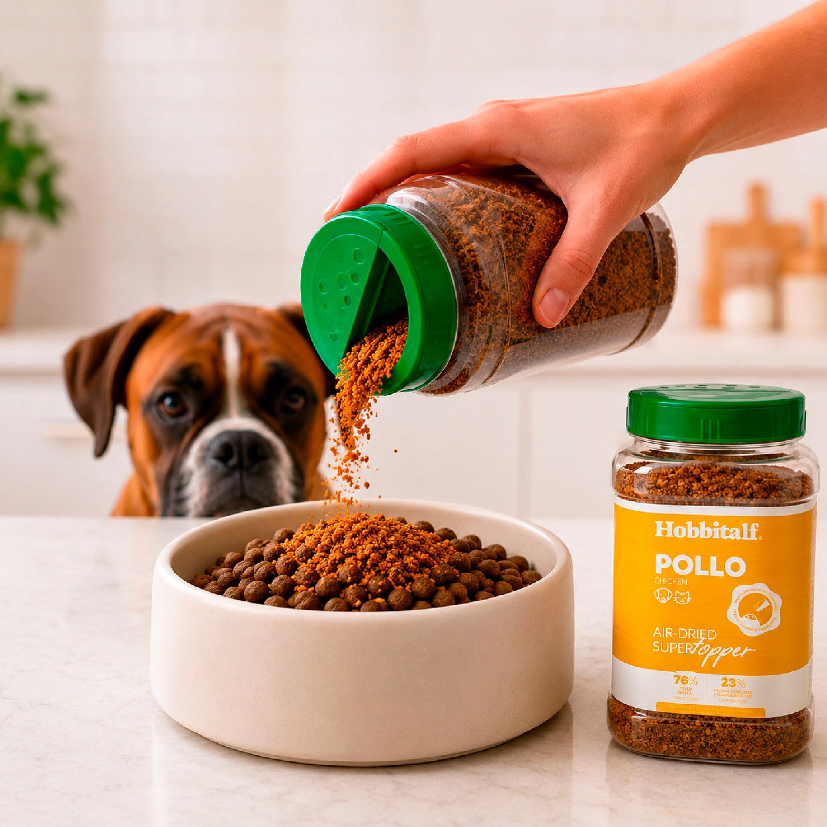 Topper Air-dried Superfood de Pollo para perros y gatos